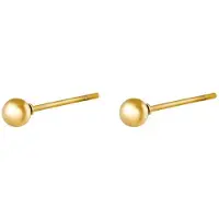 Yehwang Oorbellen Big Dot - - Oorknoppen - One size - Goud