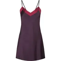 Lingadore Paarse en diep rode slipdress | Maat S