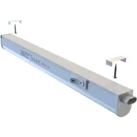 Briloner Led-onderbouwverlichting 2379046 TOOK LED lichtbalk, 31,3x2,2x3 cm, wit, 4W, keuken, kast, onderkast