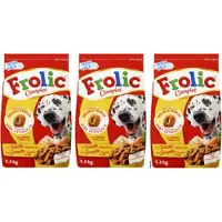 Frolic 3x Compleet - Gevogelte - Hondenvoer - 1.5kg