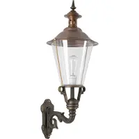 Ks Verlichting buitenlamp - Domburg - E27 - Klassiek - Brons - Koper