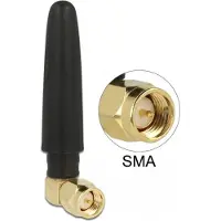 DeLOCK LTE antenne SMA stekker haaks 2 dBi 5 cm