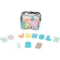 Bo Jungle B-Bath Numbers & Letters 36 Stuks Badspeelgoed B900410