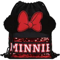 Sarcia.eu Disney Minnie Mouse Tas / Rugzak, zwart en rood 32x39 cm