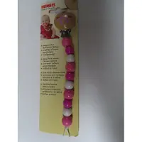 Heimess - Fopspeenketting - Roze - Hout