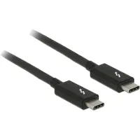 DeLOCK -kabel Thunderbolt USB-C kabel naar USB-C kabel (20 Gb/s) 2m
