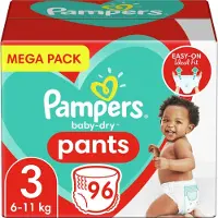 Pampers Baby Dry Pants - Maat 3 - Jumbo Pack - 32 stuks