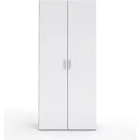 Ebuy24 Spell kledingkast B 2 deuren wit.