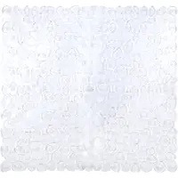Differnz Lapis Anti-slip inlegmat Douche 54x54cm Transparant