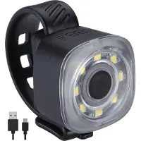 Bbb Cycling Spirit Minilamp Koplamp Fiets - Fietsverlichting USB Oplaadbaar - Fietslampje Voorlicht - 30 Lumen - Waterdicht - Lange Accuduur - BLS-225