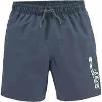 s.Oliver Zwemshorts duifblauw / wit