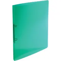Exacompta ringmap Crystal, ft A4, 2 ringen van 1,5 cm, groen - 3 stuks