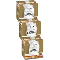Gourmet 3x Gold - Hartig Torentje Mix Multipack - Kattenvoer - 8x85g