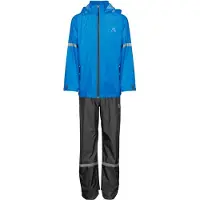 Ralka Regenpak Waterdicht & Ademend - Junior - Reflectie - Blauw - 176