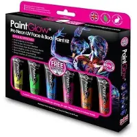 PaintGlow | UV face en body paint kit