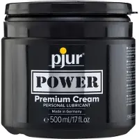 Pjur Power Premium Glijmiddel - 500 ml - Waterbasis - Vrouwen - Mannen - Smaak - Condooms - Massage - Olie - Condooms - - Anaal - Siliconen - Erotisch
