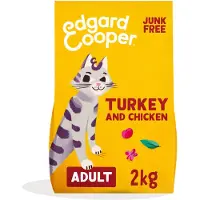 Edgard & Cooper 4x Kattenvoer Adult Kalkoen - Kip 2 kg