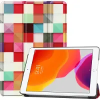 Mobigear Tri-Fold Bookcase voor Apple iPad 8 (2020) - Mozaïek