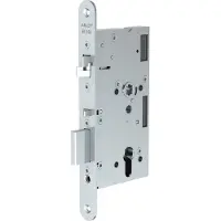 Abloy EL160 Veiligheidspaniekdeurslot | zelfvergrendelend | SKG** | DM80mm | PC72mm | voorplaat RVS 24x235mm afgerond | DR 1+2+3+4 - 10013775