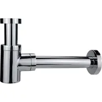 Wiesbaden Sifon Eco Design Laag Model 5/4 Chroom