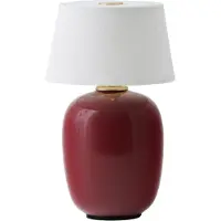 Audo Copenhagen Torso tafellamp portable Ruby