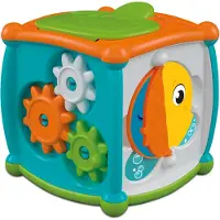 Clementoni Baby - Kiekeboe Activiteiten Kubus - Speelkubus - Interactief Speelgoed - 1 tot 3 Jaar