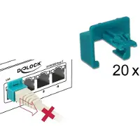 DeLOCK 86406 86406 RJ45-zekeringsclips Meerdere kleuren