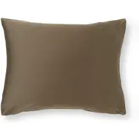 Yumeko Kussensloop Katoensatijn 60x70 Groen - Eco, Bio & Fairtrade