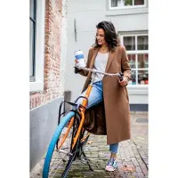 Koziol Herbruikbare Koffiebeker Met Deksel, 0.7 L, Organic Rood - Koziol Aroma To Go Xl
