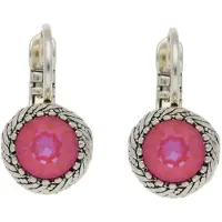 Camps & Camps Oorhangers Zilver 1A563CLO Pink