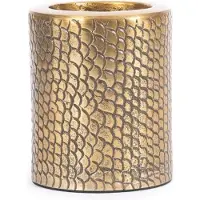 Bazar Bizar De Croco kaarsenhouder - Messing - L