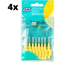 Tepe Extra Soft Lichtgeel 0,7mm - 4 x 8 stuks - Voordeelverpakking