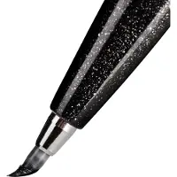 Pentel brushpen Sign Pen Brush Touch, zwart 10 stuks