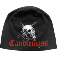 Ginza.se Candlemass - Skull & Logo Beanie Muts - Zwart