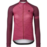 Agu Fietsshirt AGU Women Velo Wave Jersey LS Essential Rusty Pink-M