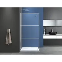 Badstuber Femm douchewand 100x195cm chroom