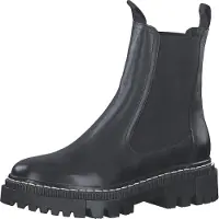 Tamaris Chelsea boots zwart Leer 182223 Maat 38
