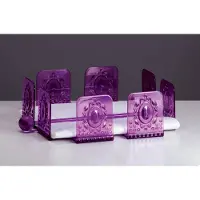Baci Milano Baroque & Rock - Acrylaat - Servethouder - Paars