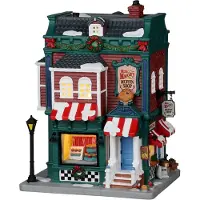 Lemax Miss Maggie'S Muffin Shop battery operated Led Kerst