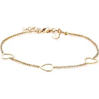 Zinzi zilveren armband geel verguld hart 17-20cm ZIA1188G