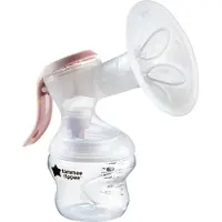 Tommee tippee , handmatige borstkolf gemaakt voor mij, ergonomisch, stil en draagbaar, inclusief fles