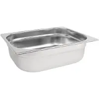 Vogue Gastronormbak Vogue, RVS, GN 1/2, 100mm diep