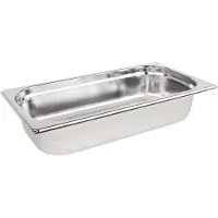 Vogue Gastronormbak Vogue, RVS, GN 1/3, 65mm diep