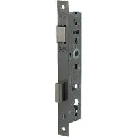 Nemef 9670 E Paniekdeurslot | DM35mm | PC92mm | doorgaande krukgat 8mm | voorplaat RVS 24x245mm rechthoekig | zamac vernikkelde dag- en nachtschoot | DR 1+3/2+4 - 9967307001