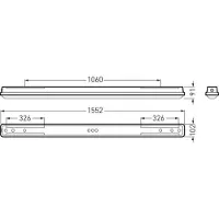 Trilux LED Plafondarmatuur Opbouw | 24W 4000K 4400lm | 840 IP66 | 7597840