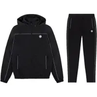Banlieue Zipped Heritage Trainingspak Senior Black - Maat XXL - Kleur: Zwart | Soccerfanshop