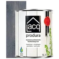 Lacq Produra Beits - Antraciet - 1L - 1 liter