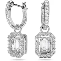 Swarovski Oorbellen 'Una' zilver