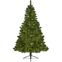 Everlands Kunstkerstboom met verlichting 180 cm Imperial Pine groen - Kunstkerstboom