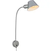Briloner Bedlamp wandlamp draaibare leeslamp excl. 1xE27 10W chroom slaapkamer